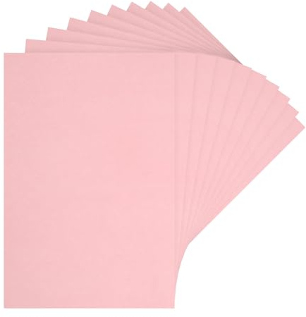 QUARKZMAN Listelli Pavimenti Casa Bambole 30 Cm x 20 Cm Carta da Parati e Pavimentazione Casa Bambole Motivo Seta Rosa Accessori Modelli di Tavolo da Sabbia 10Pz