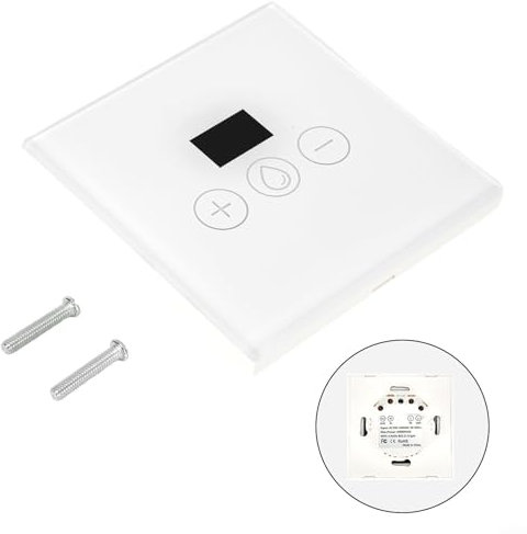 Voice Control for IMMERSION Heater Timer Switch, Countdown Function, Group Control (white)