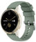 ZGCE Correa para Garmin Venu 2S / Venu 3S / Vivomove 3S / Vivoactive 4S, 18mm Correa deportiva de silicona para Fossil Woman Gen 6 / Fossil Woman Gen 5E, Verde oliva