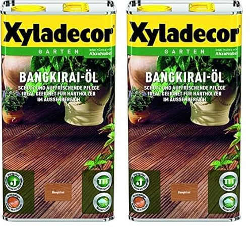 Xyladecor Bangkiraiöl 5L (Packung mit 2)
