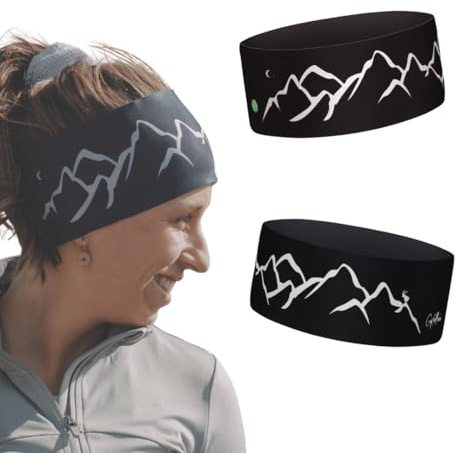 Bergwelten Outdoor Stirnband: Atmungsaktiv & rutschfest | Ideal für Sport, Outdoor & Abenteuer