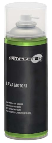 SIMPLETEK - Bomboletta Spray Lava Esterno Motori Pulizia e Manutenzione Residui Catrame Asfalto Auto Automezzi 400 ml (1 pezzo)