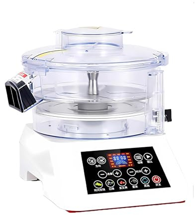 Lissontine Efficient Grape Skinning Machine | Automatic Fruit Peeler with Adjustable Settings | Low-Noise for Grapes, Cherry, And Tomatoes | Commercial Use Ivory