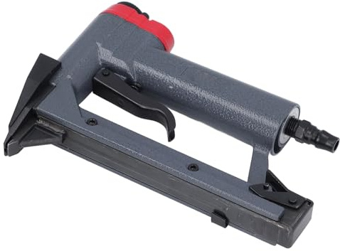 SIXRUN Pistola Sparachiodi Pneumatica Dal Design Silenzioso Utensile Pneumatico in Alluminio con Fessura per Chiodi di Grande capacità per Cornici