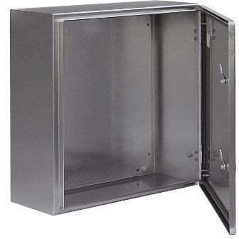 ELDON, ASR Edelstahl, Wandgehäuse, Schaltschrank, eintürig, Schutzklasse IP66 (HxBxT) 300 x200 x 150 mm