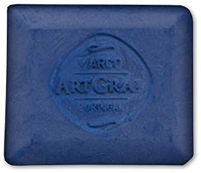 ArtGraf Tiza de sastre cuadrada soluble en agua, color azul