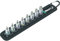 Belt 2 Zyklop bit socket set with holding function, 1/4 drive, 8 pieces, Farbig