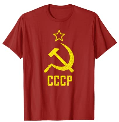 CCCP T-Shirt - Hammer & Sichel - Sowjetunion T-Shirt