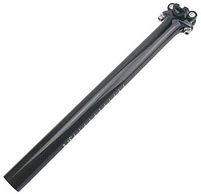 Fahrradsattelstütze, Karbonfaser, RXL SL Carbon-Sattelstütze, Rennrad, Karbonschwarz, 3K, matt, 27,2 x 400 mm, MTB-Sattelstütze, Karbonfaser, MTB-Sattelstütze, 27,2 mm, MTB-Sattelstütze