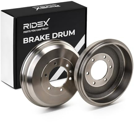 RIDEX 123B0086 2x Bremstrommeln Set Hinten AußenØ339,5mm Kompatibel mit ISUZU D-Max I Pickup TFR, TFS D-Max I Pritsche/Fahrgestell TFR, TFS