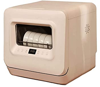 Vollautomatischer Tischgeschirrspüler 6 Maßgedecke, Kompaktgeschirrspüler Touch Control, energieeffizient, mit Startvorwahl, Reinigen, Sterilisieren, Trocknen und Aufbewahren