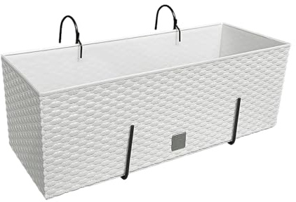 Hochwertige Blumenkastenhalterung - Die Haken für die Blumenkasten, Halterung für Balkonkasten (4X)