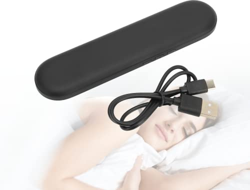 Bluetooth-Kissen-Lautsprecher, Tragbarer Bluetooth 5.3-Knochenleitungslautsprecher mit Timer-Off-Funktion, Mini-Kissenlautsprecher für Erwachsene, Kinder, Babys (Schwarz)
