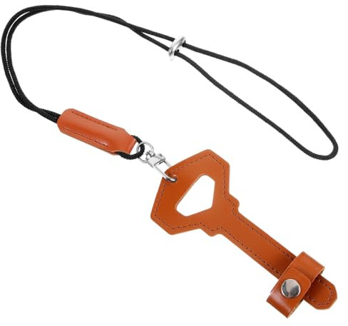 Homoyoyo Brillenseil Brillenetui Douyin Leder Brillenkette Modisch Hängender Hals Brillenband Sonnenbrillenseil (kaffee) 1st Sonnenbrillenbänder Brillenhalter Mode Halterung