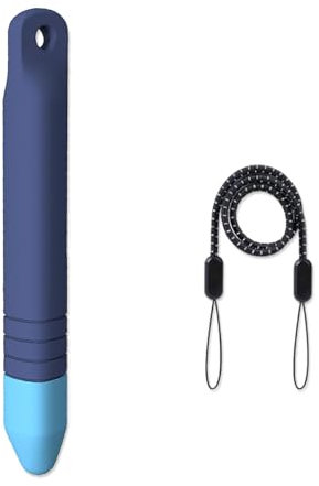 Tablet Stift, Tablet-Eingabestift mit Lanyards Blauer Eingabestift Silikon Tablet Stift Universeller Eingabestift, für Allen Handys und Tablets