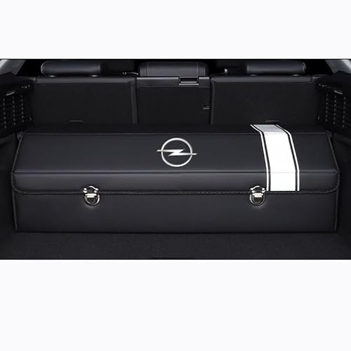 MXQCLSA Kofferraum Organizer, für Opel OPC LINE Astra J H G K Insignia Corsa D B E Mokka wasserdicht tragbar faltbar Teilt Multifunktionale Aufbewahrungsbox,B