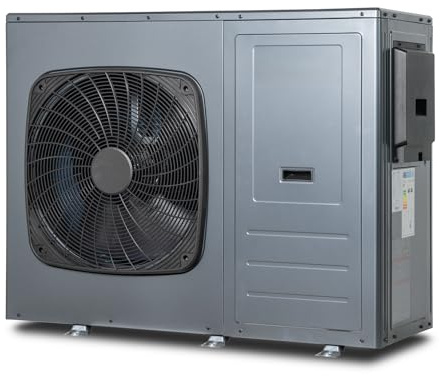 SMETA 12 KW Pompe à Chaleur Air Eau, R290, Monobloc, Pompe à Chaleur Maison MultifréQuence, ContrôLe Intelligent Wifi, Fonction Triple - Refroidissement, Chauffage et Eau Chaude, Mode Silencieux, A+++