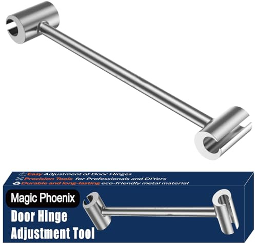 Magic Phoenix Hinges Gap Adjusting Wrench, Door Hinge Repair Tool, Upgraded Steel Double-ended Door Hinge Repair Wrench, Heavy-duty