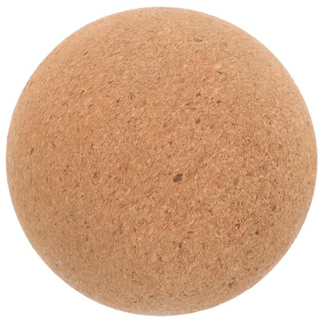 Kork Massageballrolle für Rücken und Nacken, Khaki | 1 Stück, Gezielter Druck, Angenehme Anwendung, für Gym und Klinik, Kompakt Verstaubar und Leicht Mitzunehmen