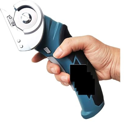 Cutter rotatif, Ciseaux électriques sans fil for tissu, tapis et cuir, Machine de découpe à couteau circulaire à main, Recharable,Portabilité accrue