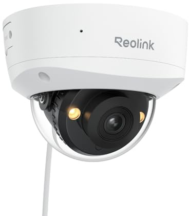 Reolink 4K Caméra de Surveillance PoE, Anti-Vandalisme IK10, RLC-840A | Camera Exterieur Filaire avec Détection Personnes/Véhicules/Animaux, Audio 2 Voies, avec Support Pivotant À l'intérieur