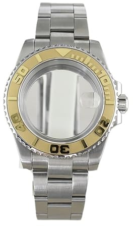 1st 40 mm SUB GMT Keramisk Insert Glide Lock Spänne Klockfodral for NH34 NH35 NH36 NH38 Movement Oyster Armband(Style 17)