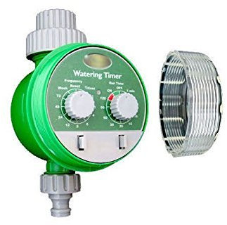 Marksman Automatic Electronic Water Timer - Garden Hose Watering Timer | Irrigation System, Plant Timing, Outdoor Gardening Tool, Feeding Plants | Auto Switch, Monitoring Program