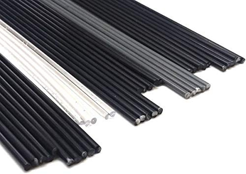 Kunststoffschweißdraht Test Sortiment A - 8 Sorten Kunststoff - ABS, PA, PC, PP, PS, PE, PP/EPDM, PVC-U