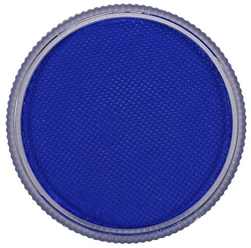 Verrückter Verkauf Professionelle Körperbemalung, Mattgesichtsbemalung auf Wasserbasis, Pigment Bühnengesichtsfarben Make up für Cosplay Make up, Halloween Make up, 12 Farben(Blau)
