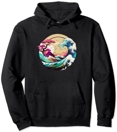 Superbe tableau japonais en fleurs de cerisier Sweat à Capuche