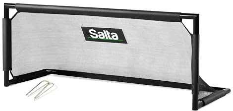 Salta Techniq - Panna Tor - Mini Fußballtor für Kinder und Erwachsene - Inklusive Verankerung - 150x60cm - Schwarz