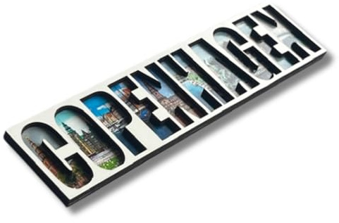 Kopenhagen Magnet Copenhagen Souvenir Kopenhagen Fridge Magnet Kopenhagen Geschenk Copenhagen Holiday Kopenhagen Reise