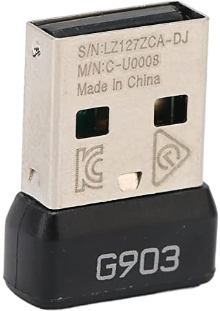 Gedourain Receptor de ratón USB, receptor unificador USB inalámbrico 2.4G portátil para ratón G903