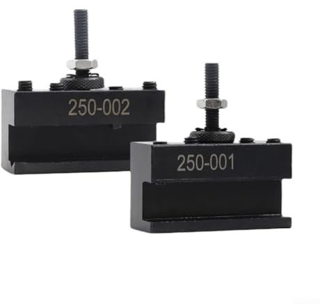 Quick Change Tool Post, 250-001/250-002 Lathe Tool Holder,Tooling Package Mini Lathe Quick Change Tool Post & Holders, for Mini Lathe Accessories
