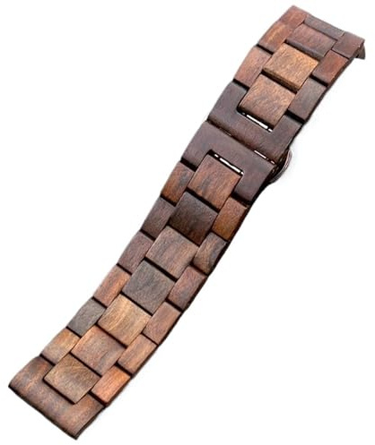 Quick Release Träarmband 20mm22mm Unisex klockarmband Träarmband(Black,20mm)