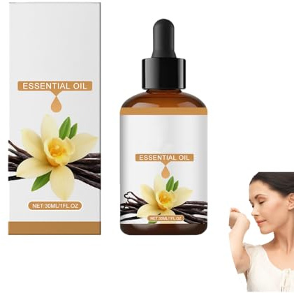 Olio essenziale di vaniglia, olio essenziale di vaniglia naturale, olio per il corpo per la cura della pelle secca e dei capelli - Idratante, nutriente, fragranza di lunga durata (1pcs)