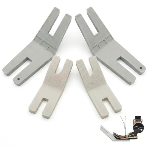 SWYZOR Accessori Macchina da Cucire,Set di 4 Piedini Macchina da Cucire, Accessori per Cucires per Macchine da Cucires, per Macchine, Denim Grezzo e Orli
