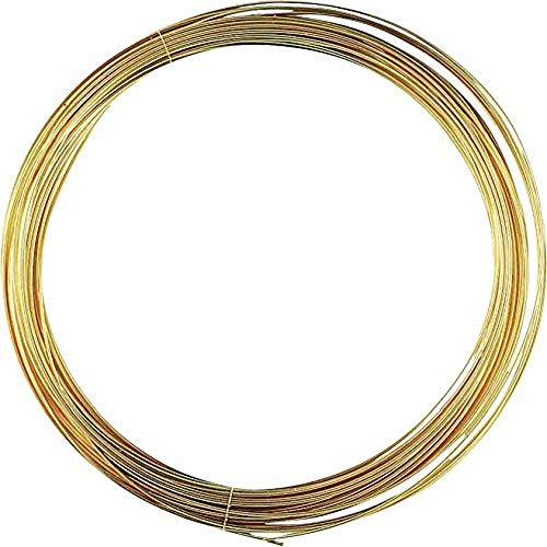 KnorrPrandell 216460046 216460046 guldtråd Ø 0,4 mm 15 m, 24 karat äkta förgylld