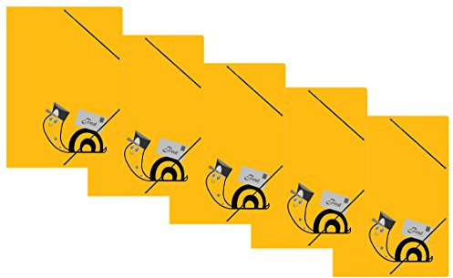 Postmappe ''Schneckenpost'', Maße (BxH): 240 x 330 mm, bis DIN A4, mit Gummizugverschluss (5er Aktionspack)