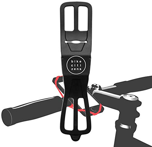 Bike Citizens Finn Il Supporto Universale per Smartphone per Ogni Bicicletta e Telefono! con Supporto per Cellulare per Bicicletta, Mountain Bike o Bici da Strada (Nero) 189 x 42 x 10 mm