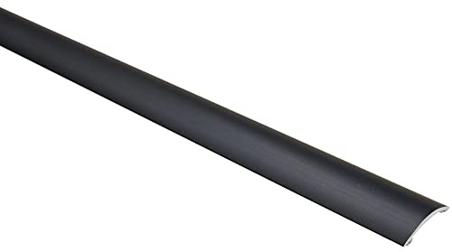 Effector Selbstklebend Bodenschwelle 93 cm 30x5 mm Schwarz Aluminium | Robuste Ausführung, Einfache Montage, Langlebig