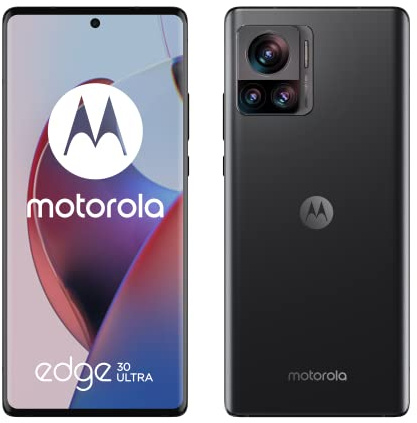 Motorola moto edge 30 ultra (6.67 OLED 144 Hz display, 200 MP camera, Dolby Atmos, 125W TurboPower charger, wireless charging, Snapdragon 8+ processor, 12/256 GB, dual SIM)