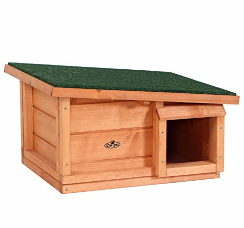 Hedgehog House Hibernation Shelter Wood Predator Proof Solid