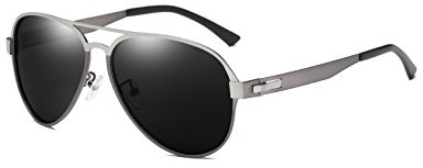DUCO Herren Sonnenbrille Fliegerbrille Sonnenbrille Verspiegelt Polarisiert für Den Fahrer 3028