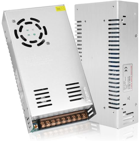 LED Trafo 24V 600W, 230V auf 24V 25A, LED Netzteil 24V DC Niedervolttrafo, Kein Rauschen, Kein LED-Flimmern, 240V auf 24V LED Treiber Netzteil, für LED-Streifen und LED-Innenleuchten