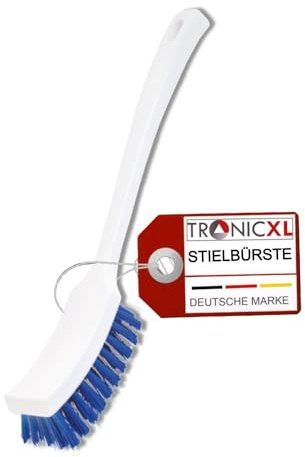 TronicXL 40cm Premium Stielbürste Reinigungsbürste lang Bürste Langstiel Felgenbürste Maschinenbürste