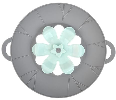 Ieron Couvercle de Casserole Anti-débordement en Silicone Couvercle Anti-débordement adapté aux casseroles Marmites Protection de Cuisine Outils de Cuisine multifonctionnels et Pratiques