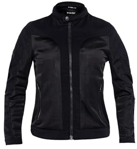 John Doe Aero Mesh Damen Jacke schwarz L | Atmungsaktiv