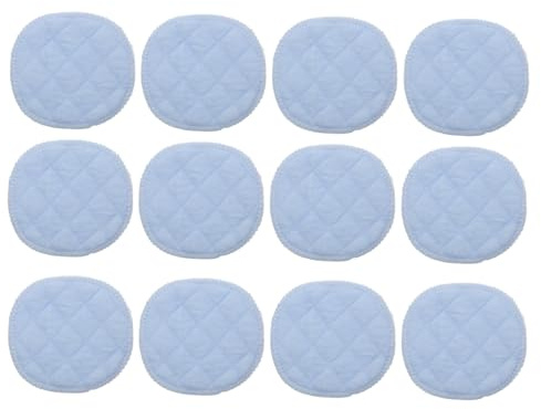 Waschbare Auslaufsichere Stilleinlagen für Mütter | Baumwolle, Blau, mit Extra Futter, Schnelle Aufnahme, Wiederverwendbar, im Praktischen 30 Stück