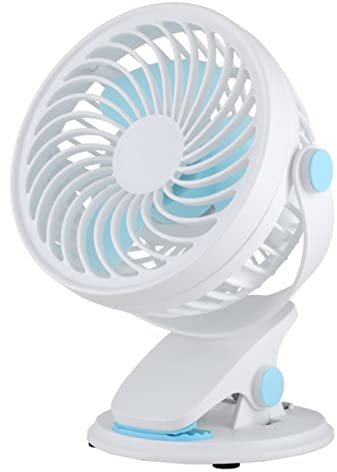 Cabilock Mini Ventilateur Usb Électrique à Clip Petit Ventilateur Portable Pour Chevet Et Utilisation Quotidienne